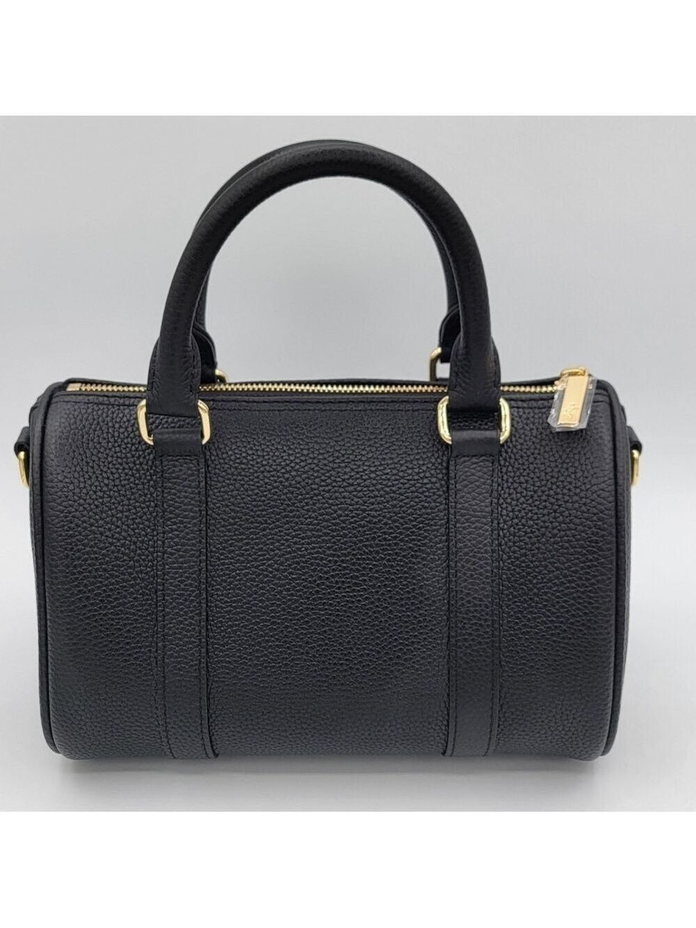 DUYP Black Leather Boston Bag NEW #2625